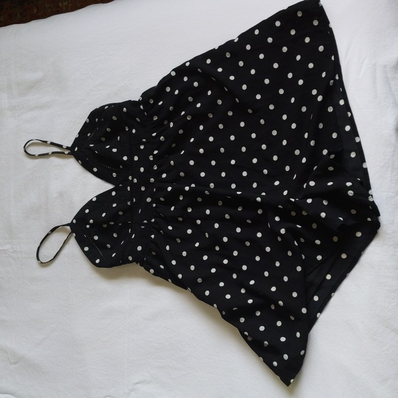 NEW Japna black & white polkadot romper size small - Picture 9 of 12